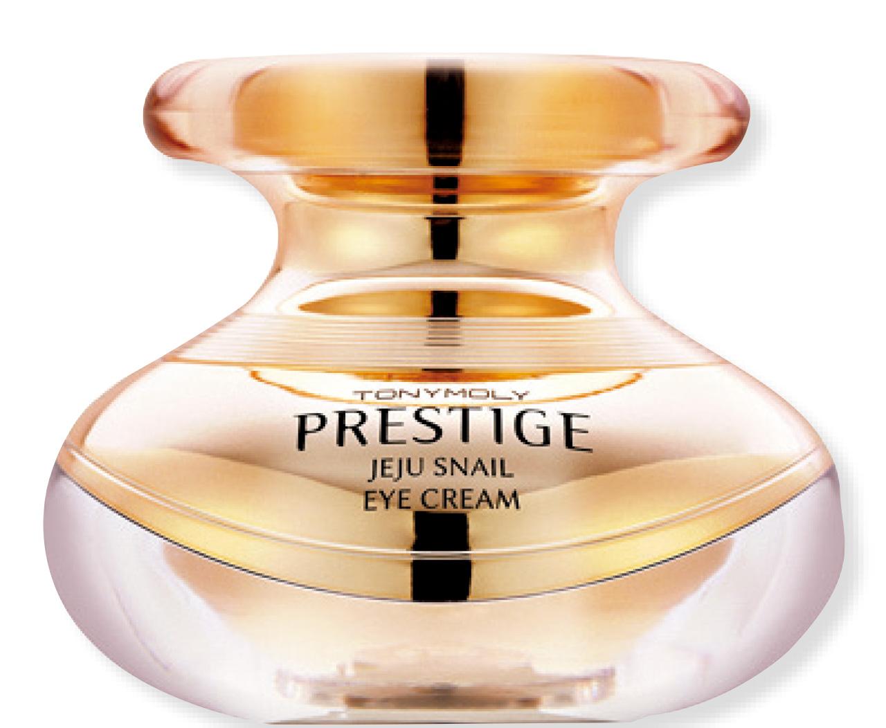 TONYMOLY濟州尊貴蝸牛眼霜$668/30ml(f) -
蘊含44%高級濟州蝸牛精華以及10ppm黃金,經4次發酵而成,有助眼部肌膚回復光滑並有彈性,而上皮細胞生長因子能強化肌膚,兼保持彈性。