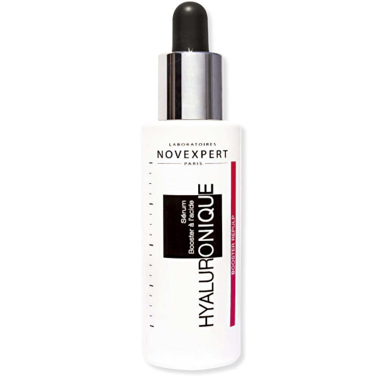 NOVEXPERT「4重透明質酸導入精華」$490/30ml(g) -
蘊含4重高濃度純透明質酸,為肌膚表面至最深層細胞注水、補水及鎖水,刺激膠原增生,減淡皺紋及改善肌膚粗糙。