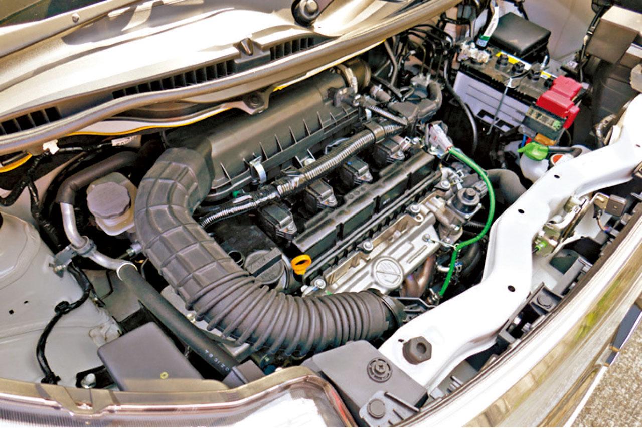 1.2公升直四引擎,最大馬力輸出91匹。