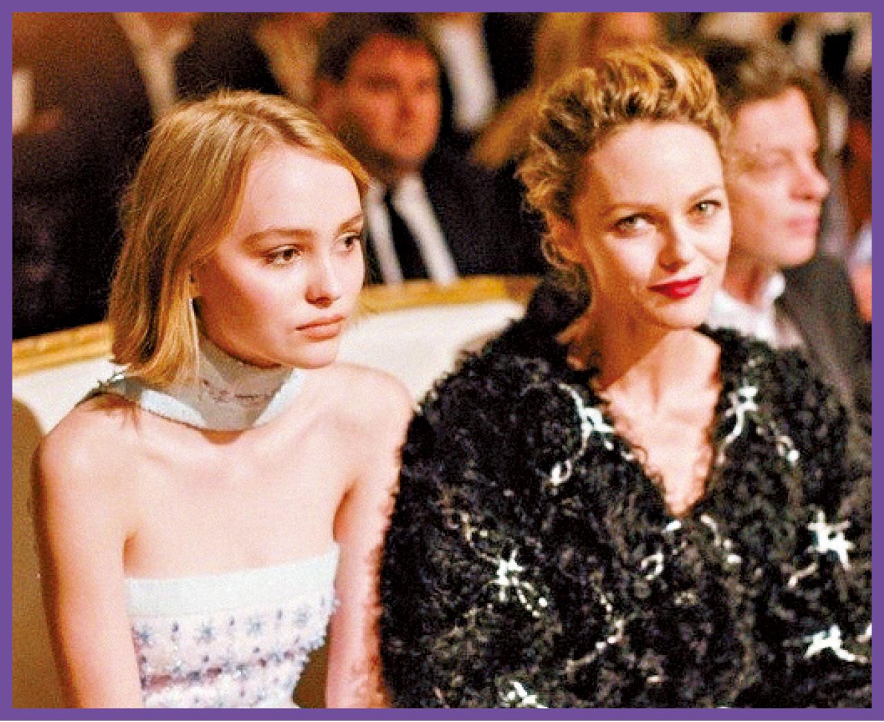 Vanessa Paradis與女兒Lily-Rose Depp