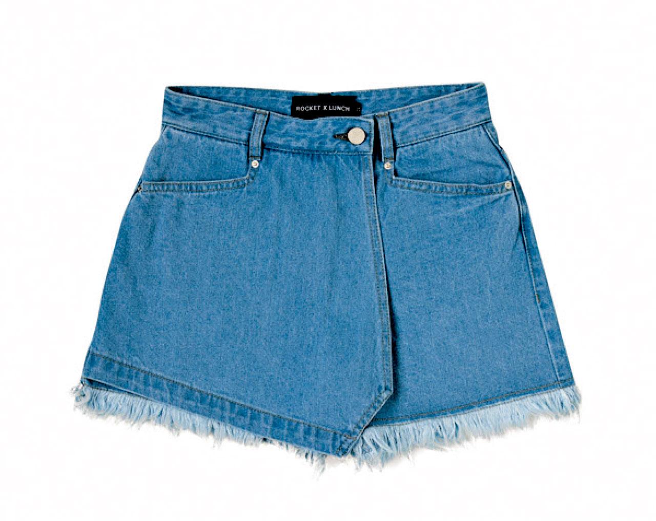 短褲和短裙合二為一,在性感之中帶出清新少女味道。($859,ROCKET X LUNCH)