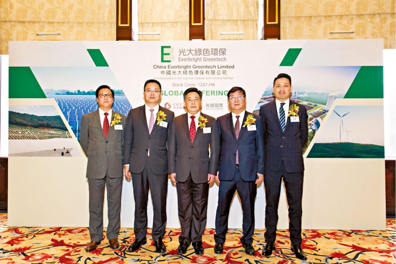圖為光大綠色管理層。