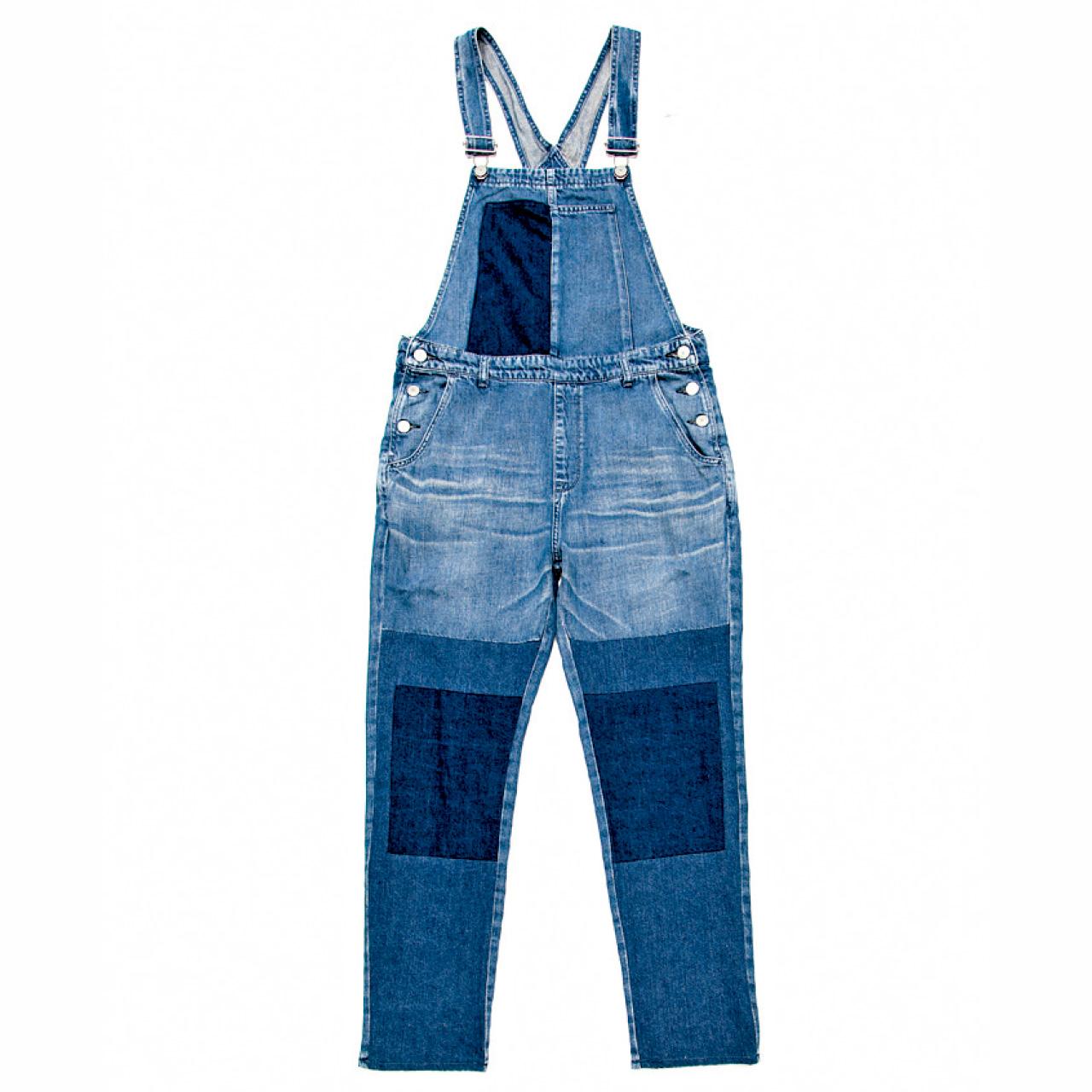 藍色patchwork worker pants $4,399(A)