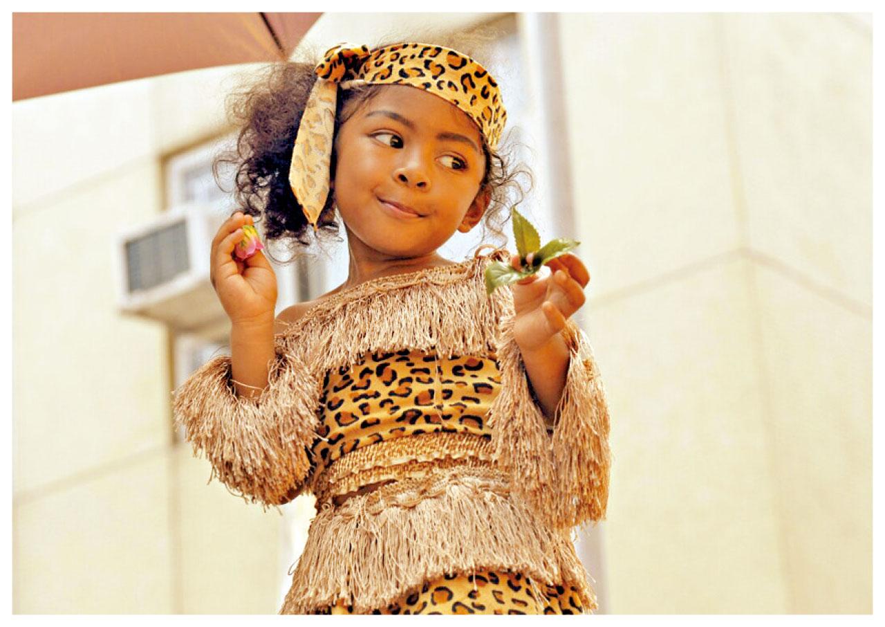 中非混血兒Jully(麥尚旻攝)