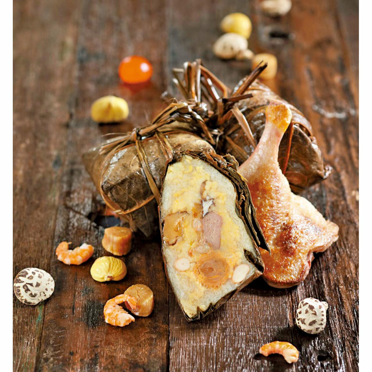 法國血鴨金栗粽 $188