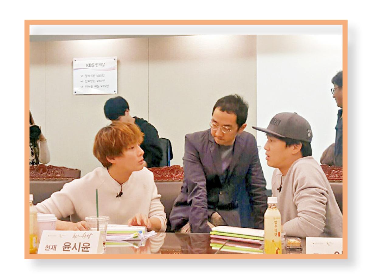 尹施允、車太鉉和劉浩鎮PD在《兩天一夜》以外,於戲劇首次合作。