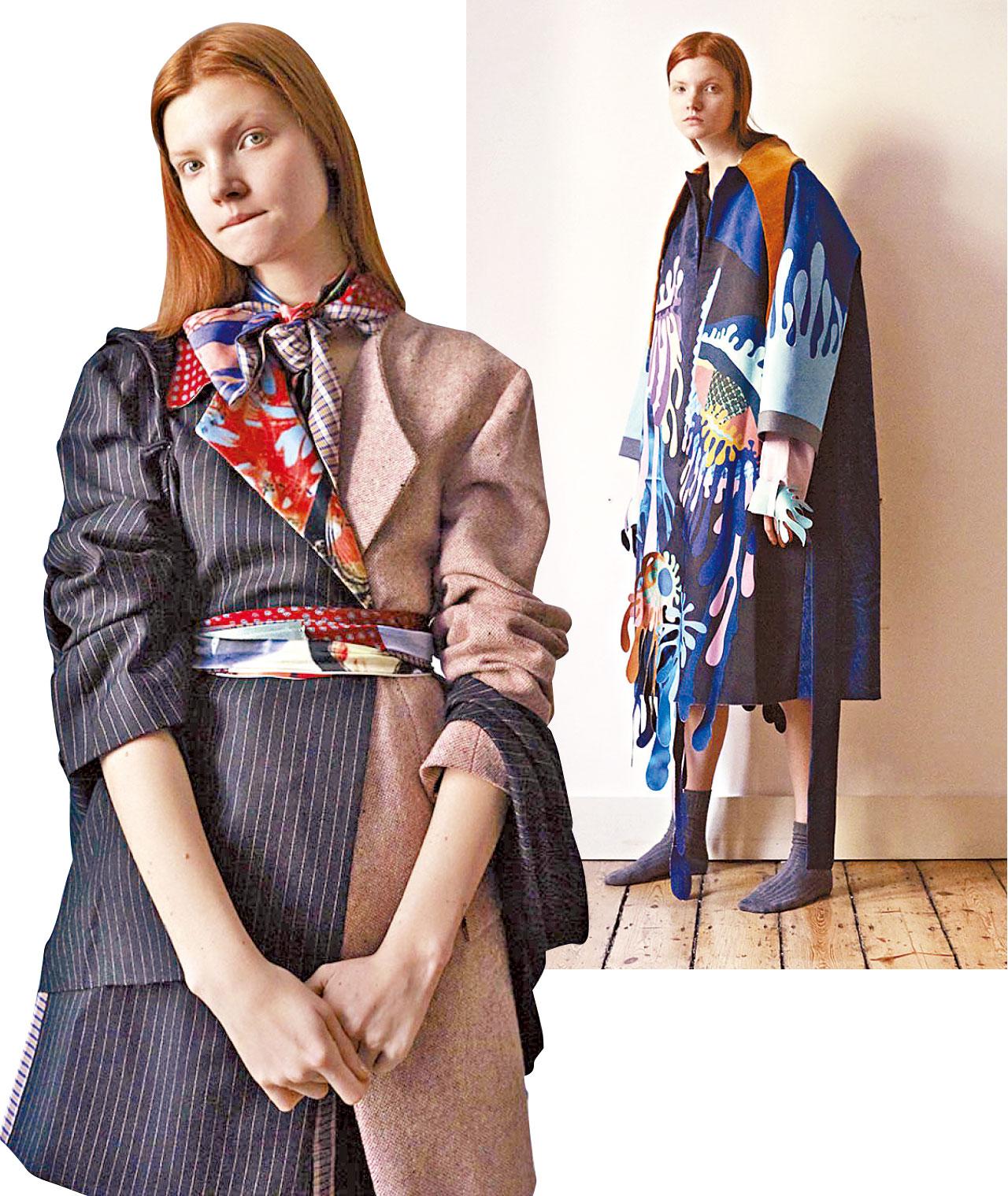 聖馬丁與LVMH合作的可持續發展project,當中部分學生作品。(Nikolay Biryukov攝,上1granary.com可以睇多啲)