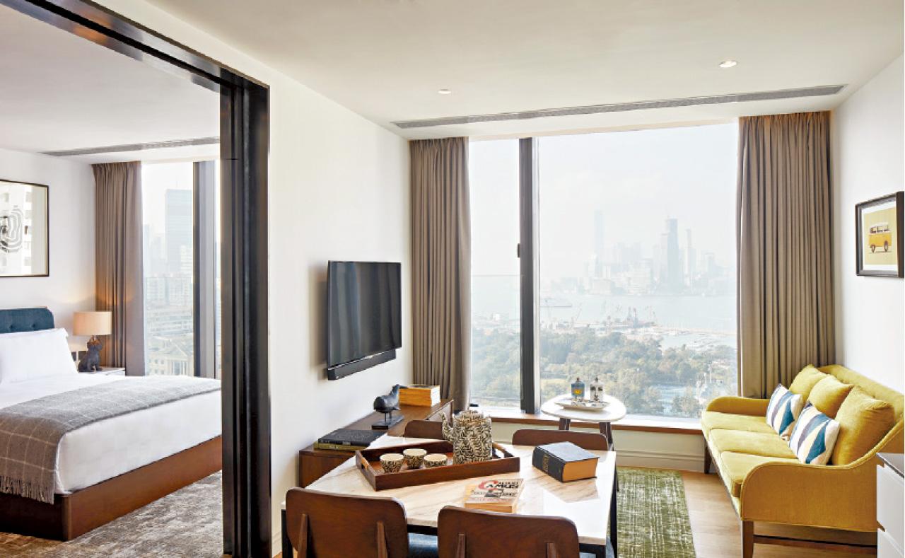 論間格及舒適程度,固然比傳統酒店優勝。