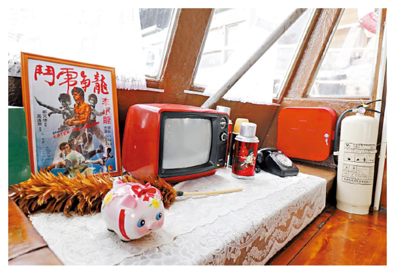 七十年代板間房的生活物品。