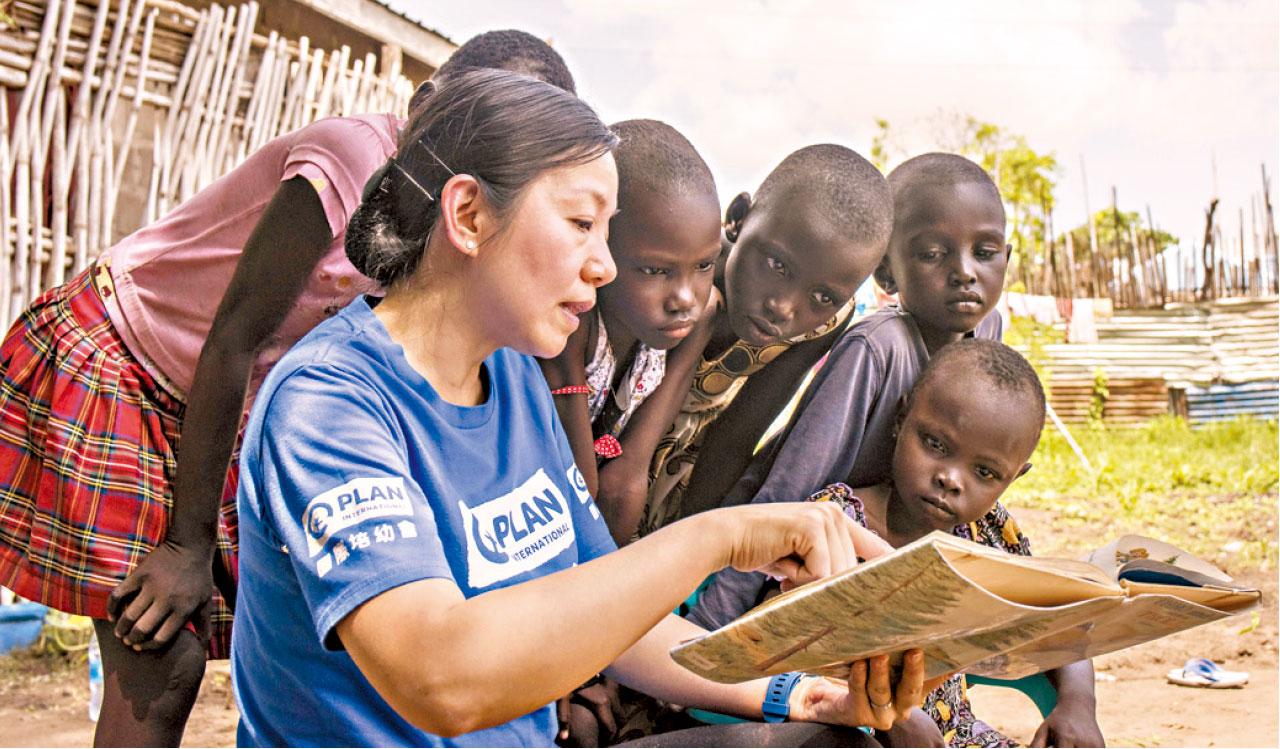 蕭美娟相信全球有足夠食物分配給糧食短缺的國家。