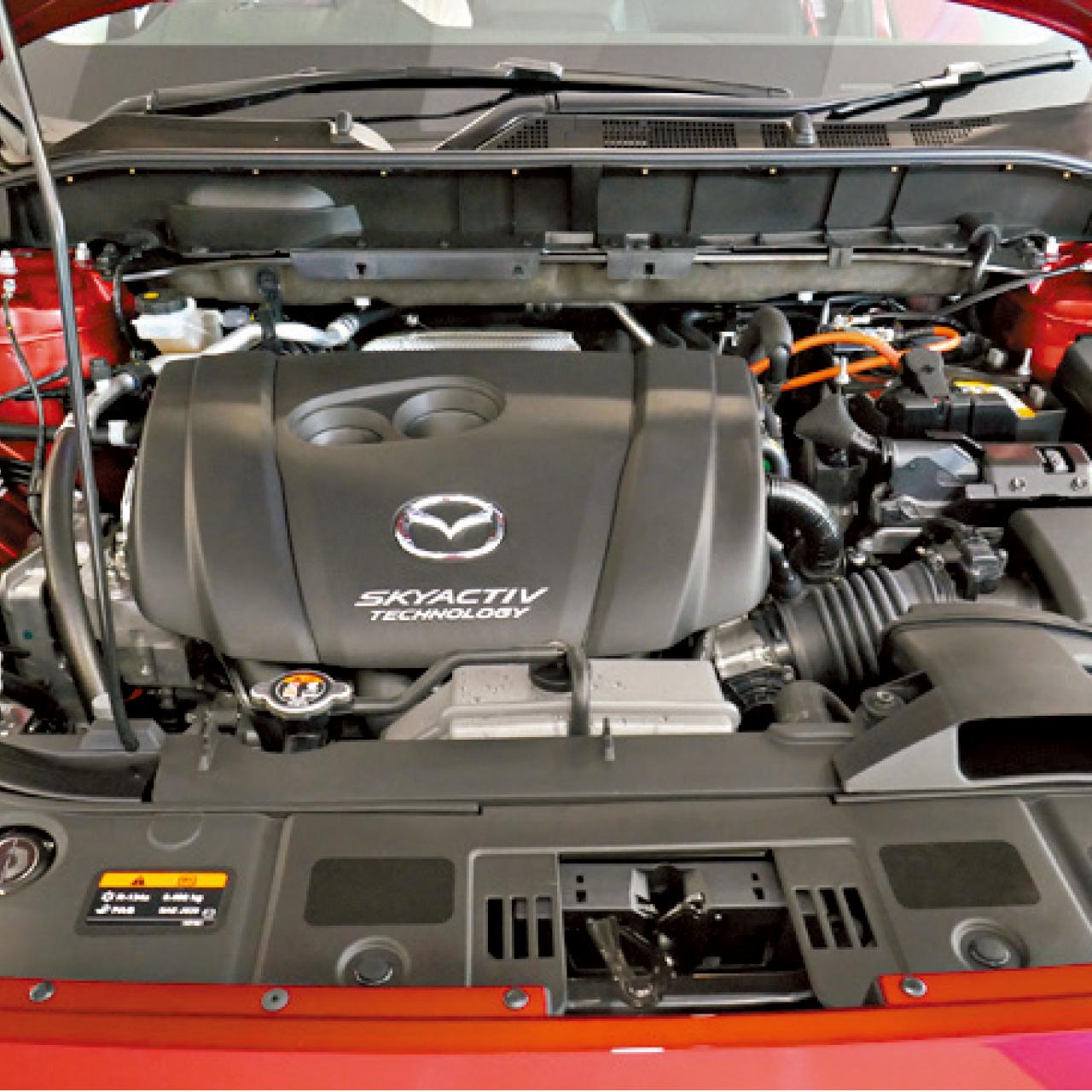 2.5公升SKYACTIV-G直四引擎,最大馬力輸出有194匹。