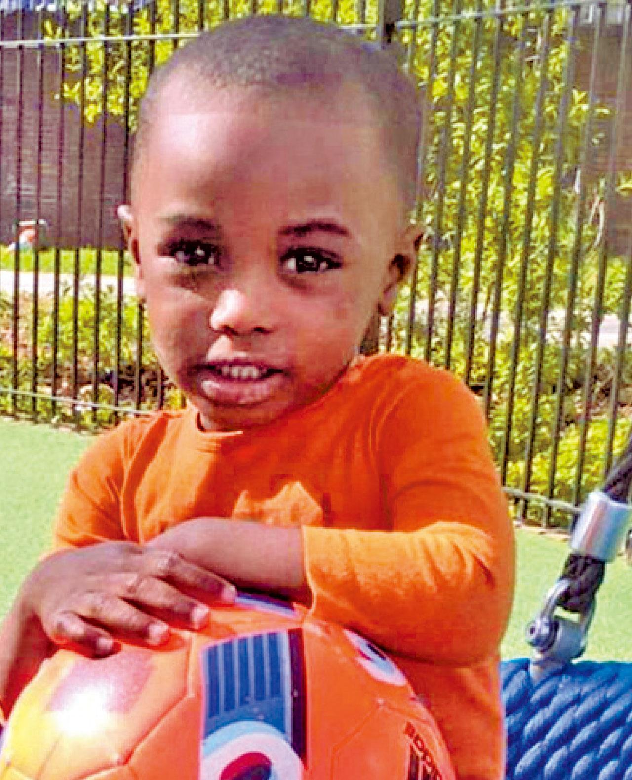 失蹤2歲男童Jeremiah。