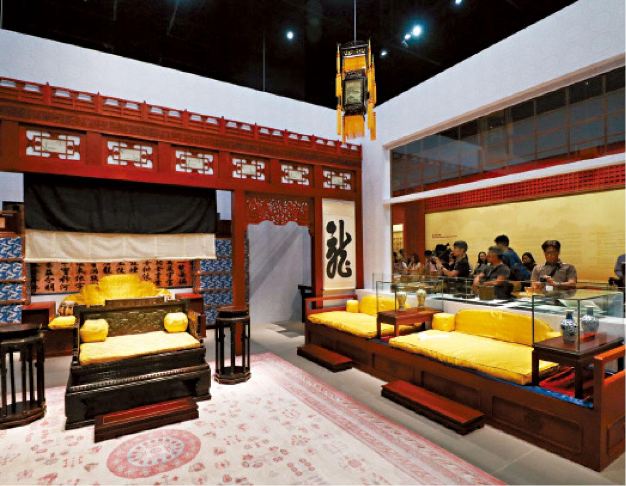 慈禧太后垂簾聽政的東暖閣。