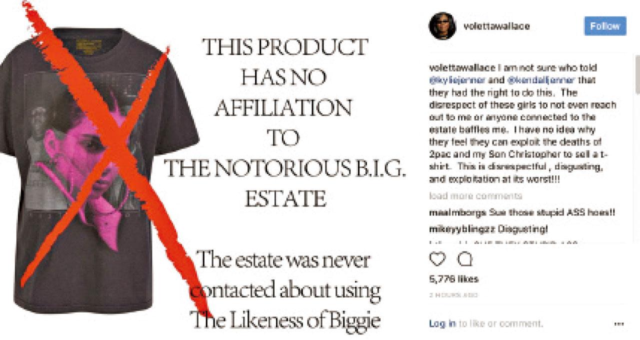 Notorious B.I.G.媽咪在IG發文大罵二人無恥。