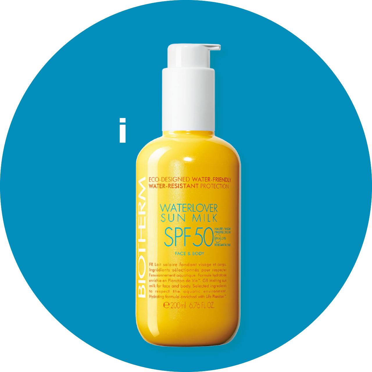 i. BIOTHERM 水漾輕透防曬乳液 SPF50