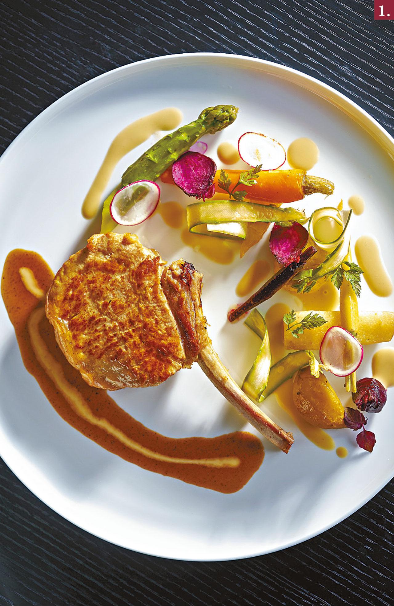 1.這道牛仔肉是多位朋友吃過皆讚的,無論肉質與肉味也處理得極好。