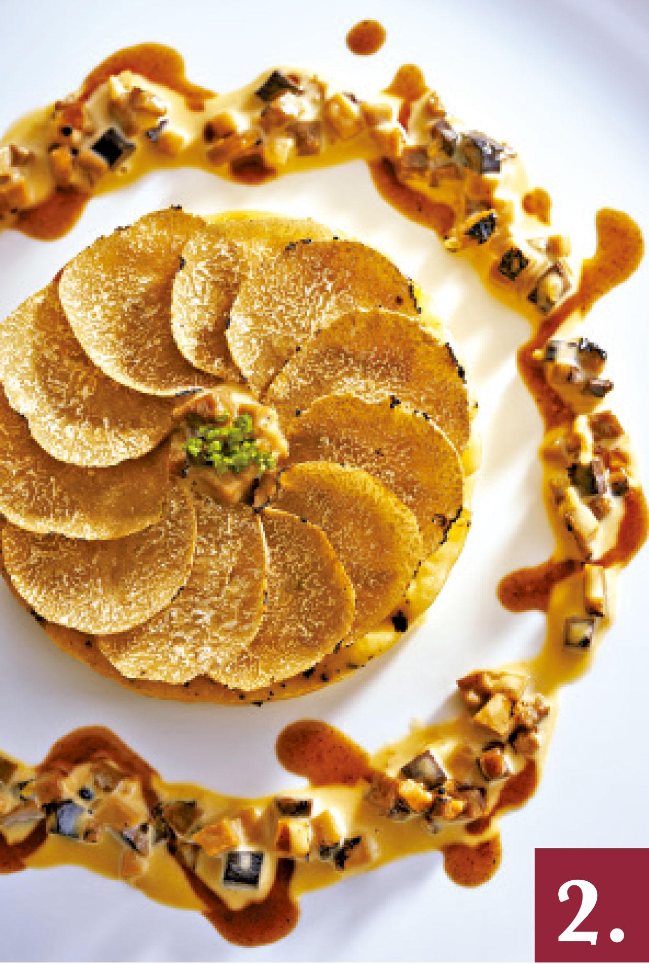 2.烤長通粉配黑松露是另一款主食,奶油味也不會蓋過黑松露,屬不想吃肉的另一款推介。