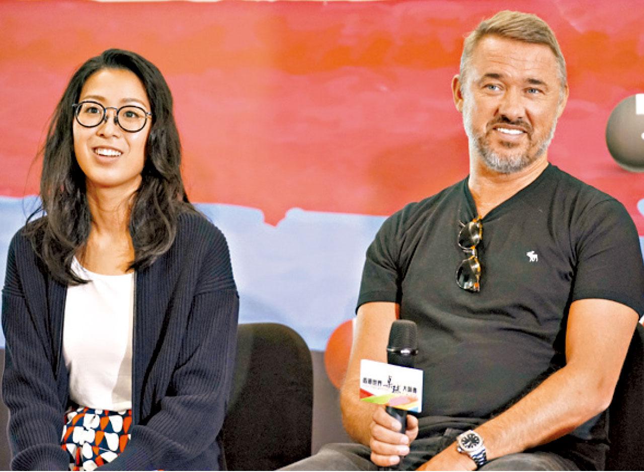 吳安儀將在表演賽與亨特利交手。