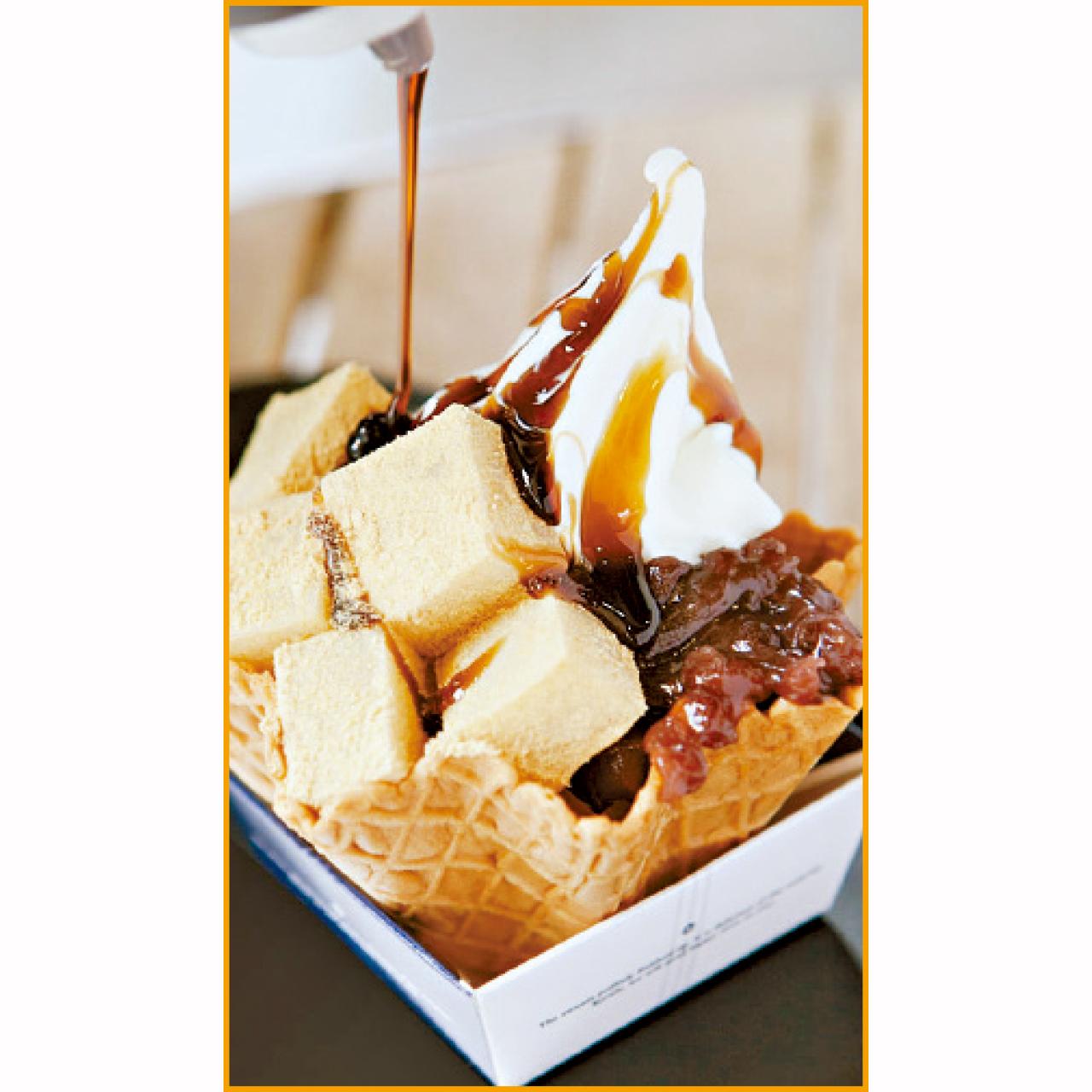 3.葛餅新地(くずもちサンデー|神奈川縣)