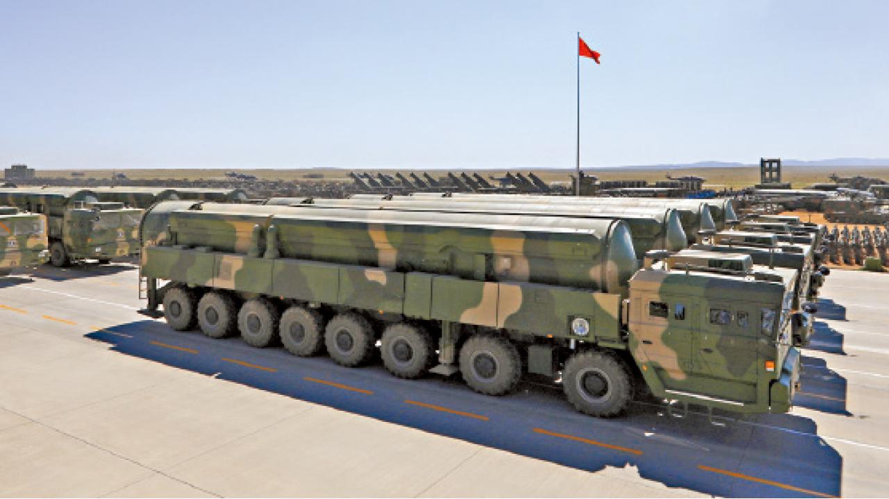 東風31AG。(新華社)