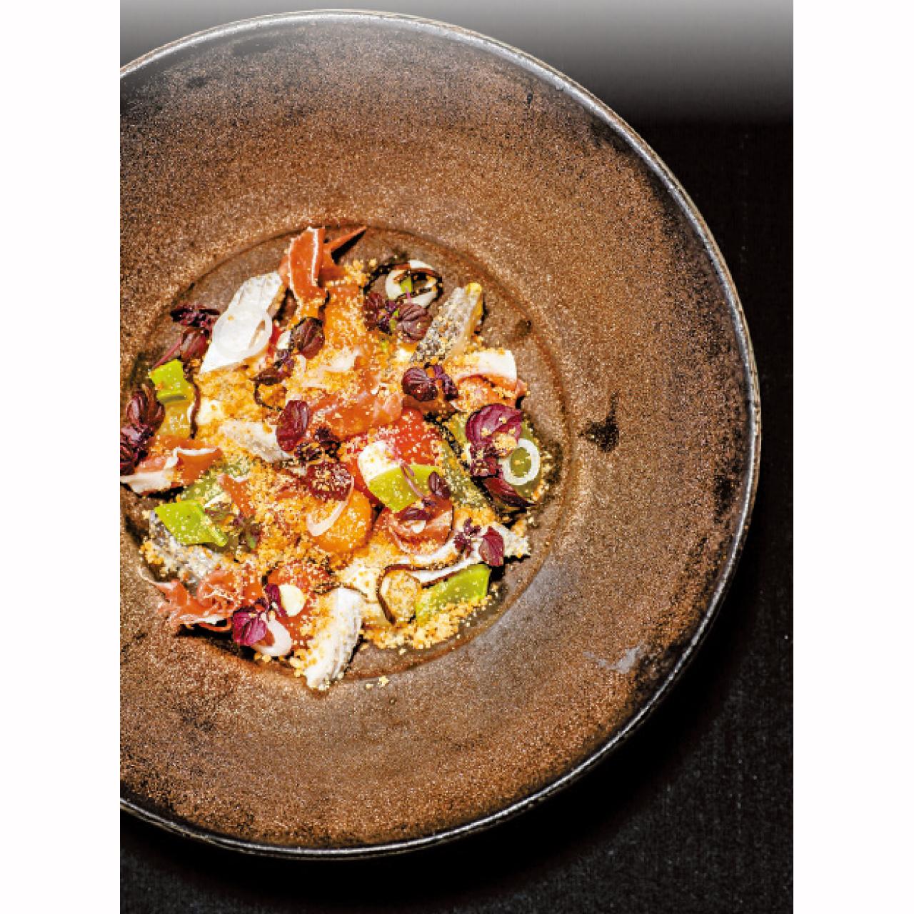 HAKU ~日本番茄配搭金梭魚和黑毛豬火腿 $148