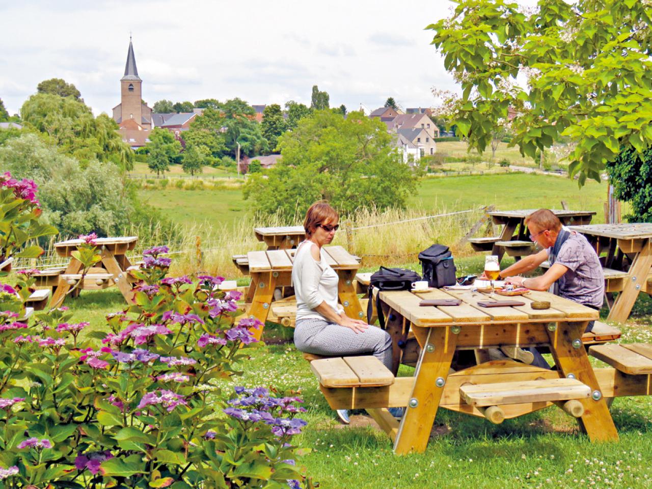 科倫谷動人田園風光。