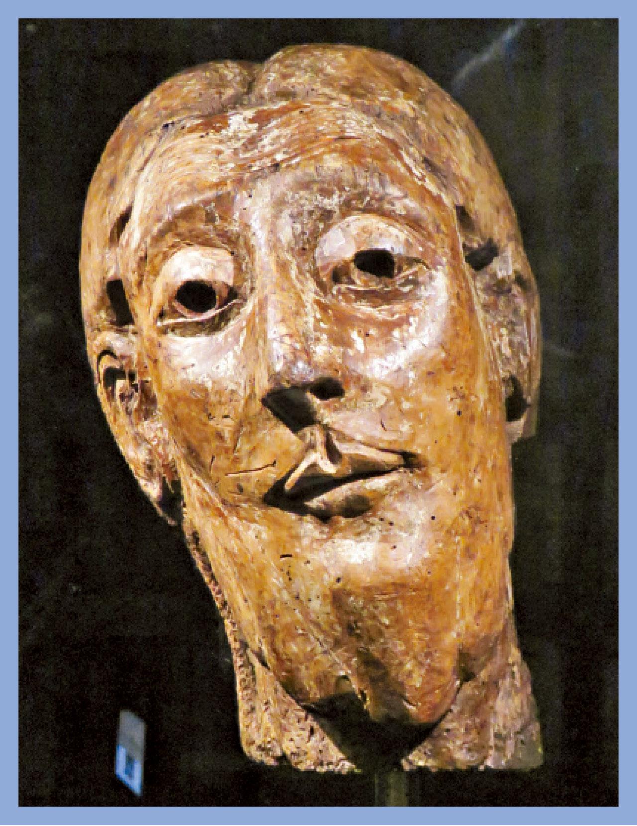 Teseum的耶穌木頭像,據傳也有神力。