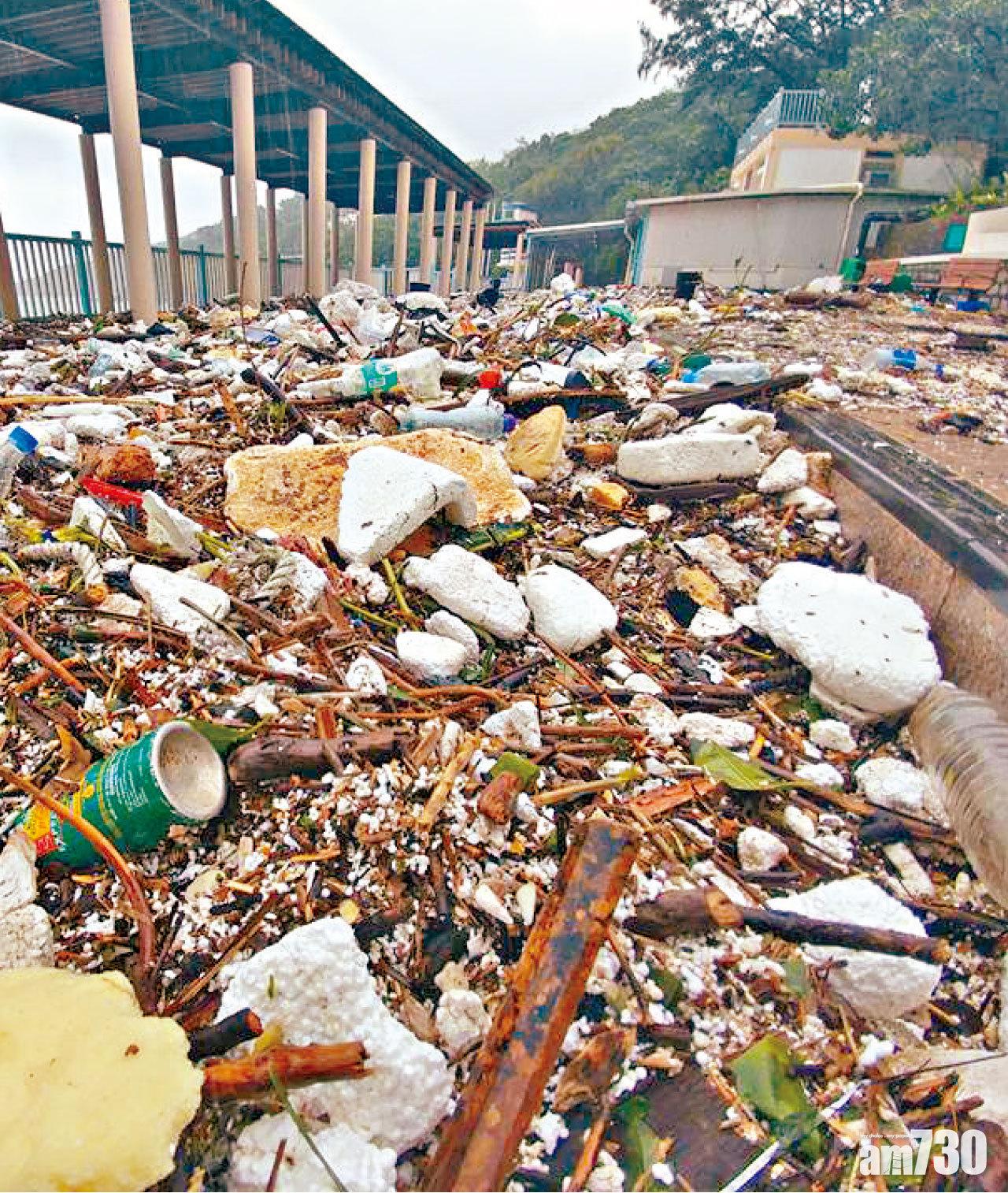 銀線灣垃圾(FB香港突發事故報料區/ 葉偉亮)