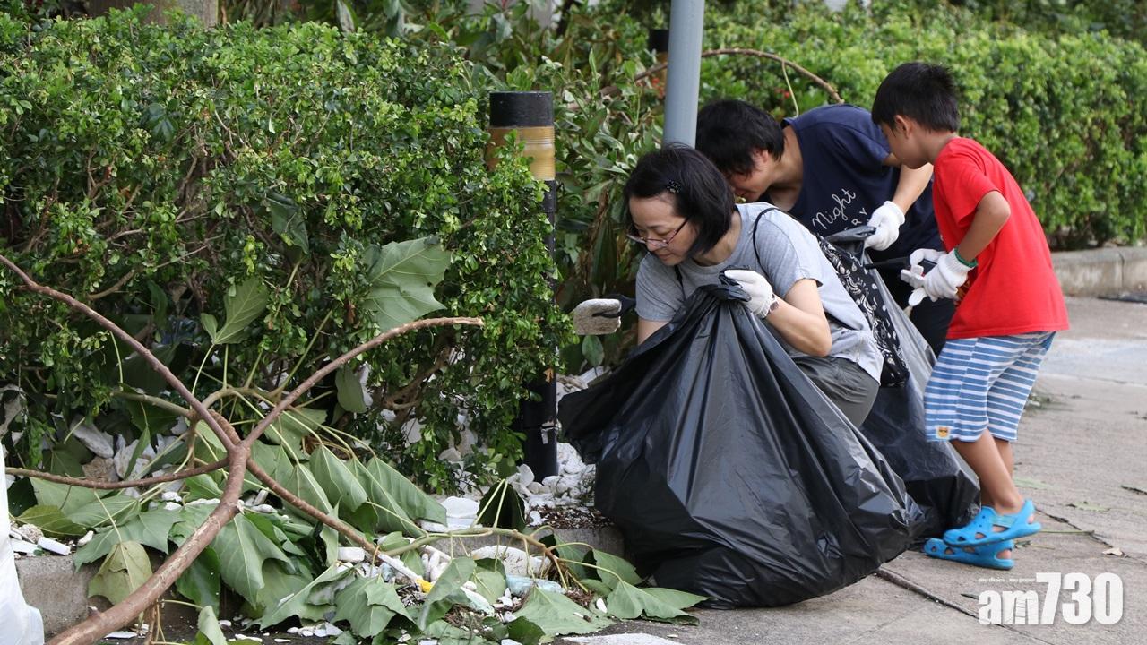 颱風天鴿回顧,杏花邨(陳奕釗攝)