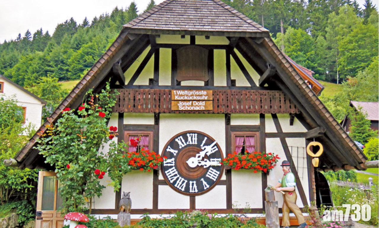 Schonach的全德國最大咕咕鐘。