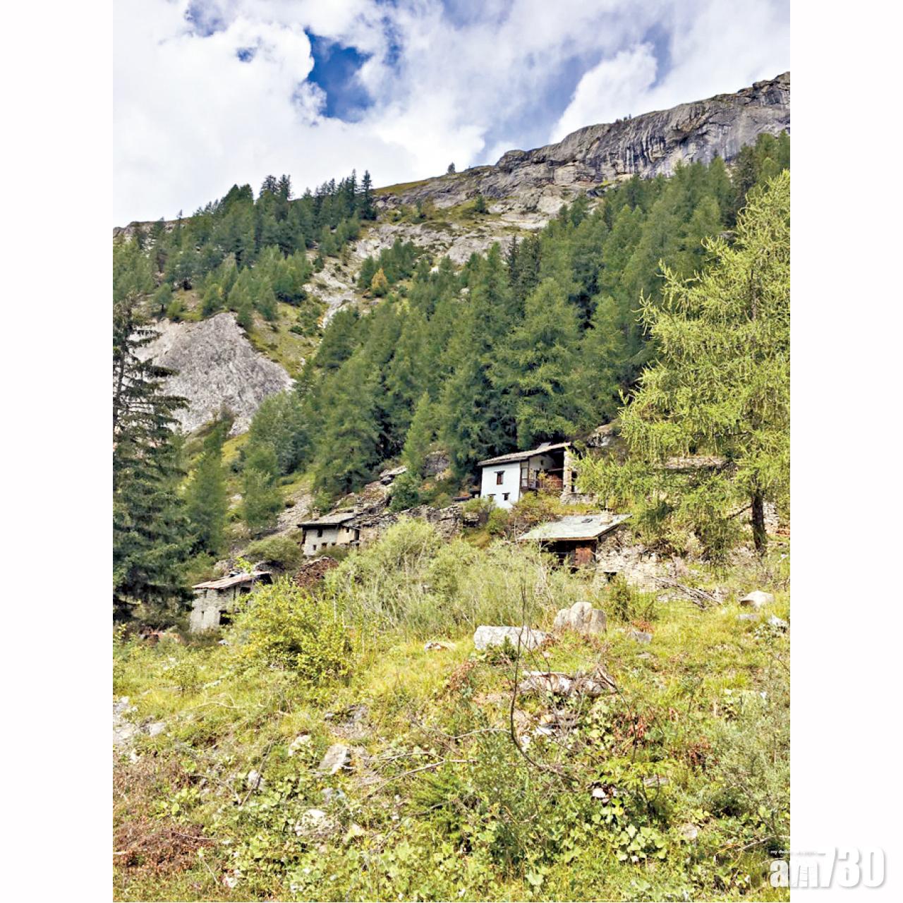 北意大利山色。