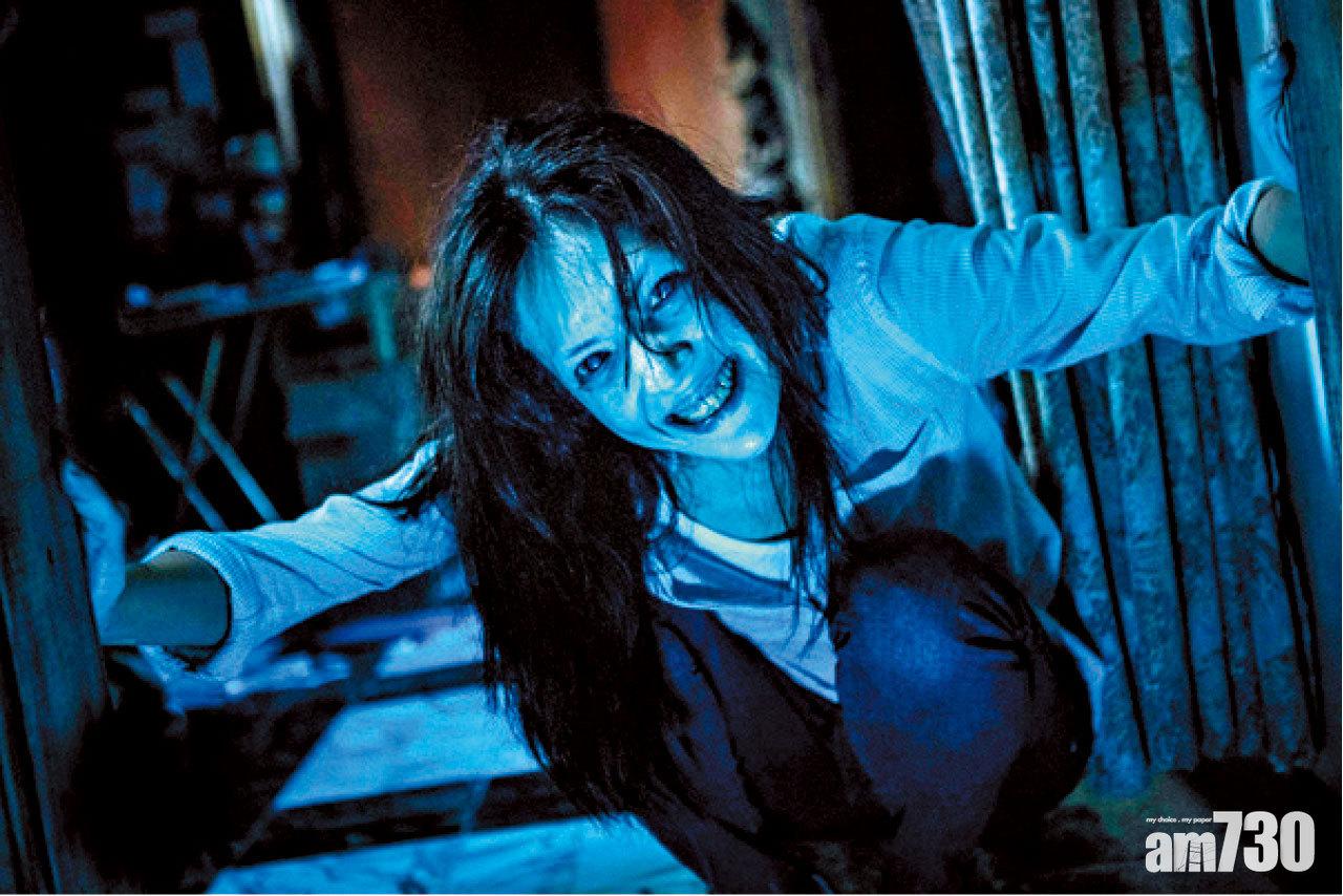 角色被邪魔上身,許瑋甯面目猙獰的模樣,非常嚇人。