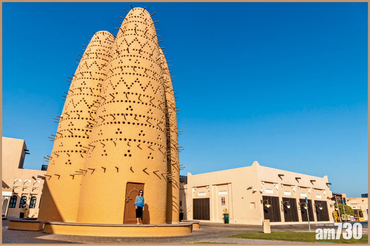 這是文化村的白鴿塔也是地標。