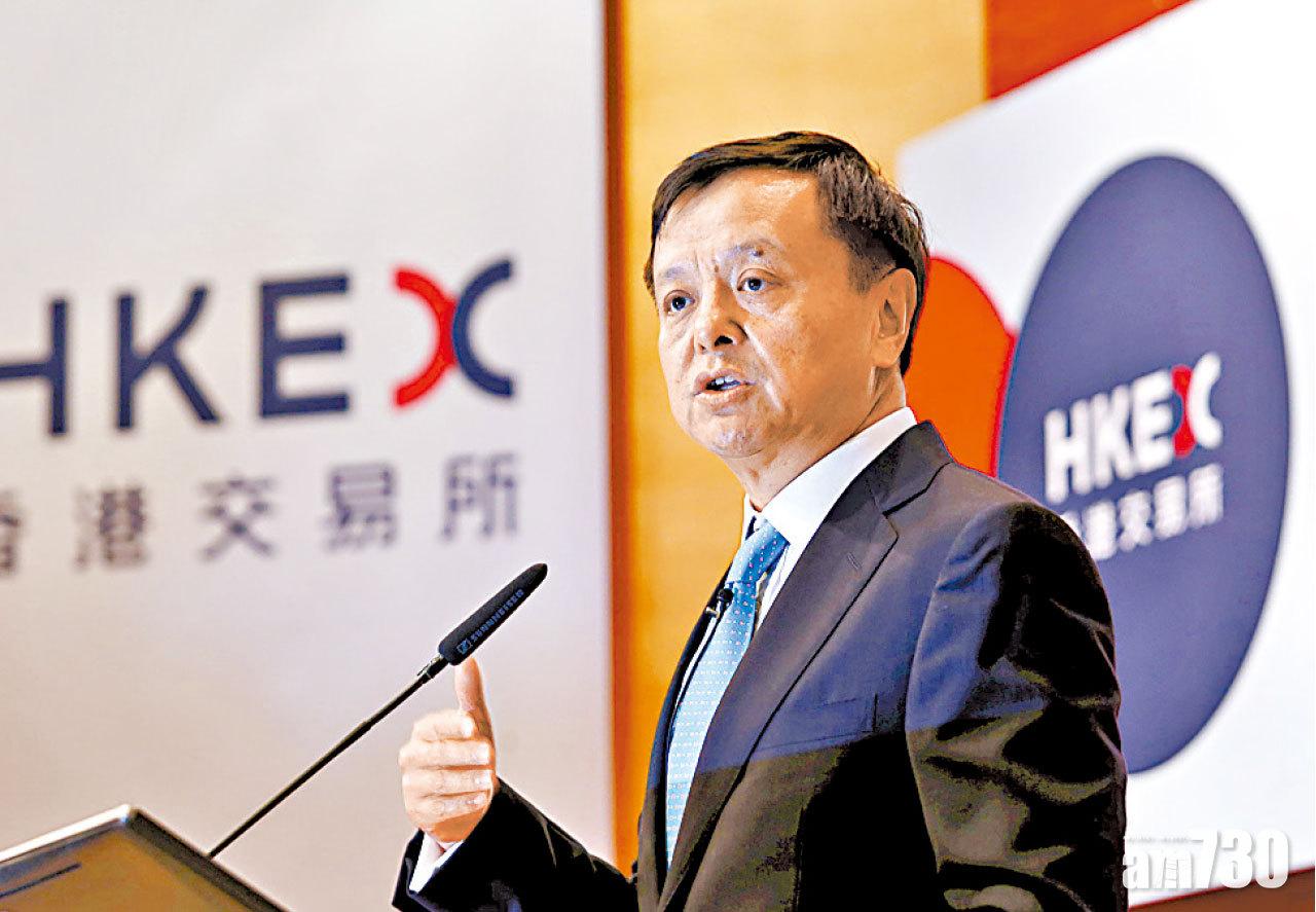 港交所DQ上市公司的造法惹爭議。圖為港交所行政總裁李小加。(資料圖片)