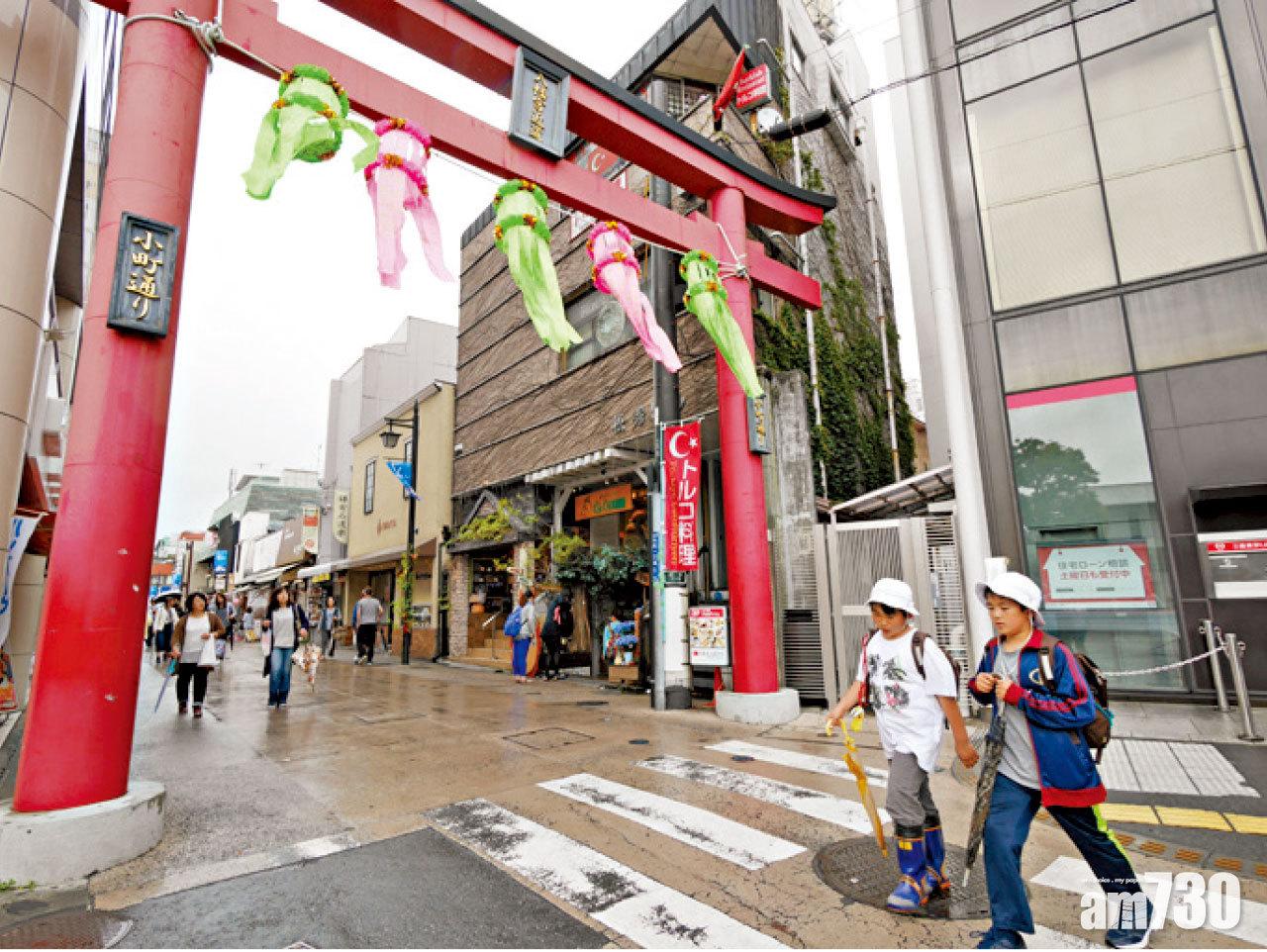 全長360米的「小町通」,乃鎌倉最熱鬧的老街。