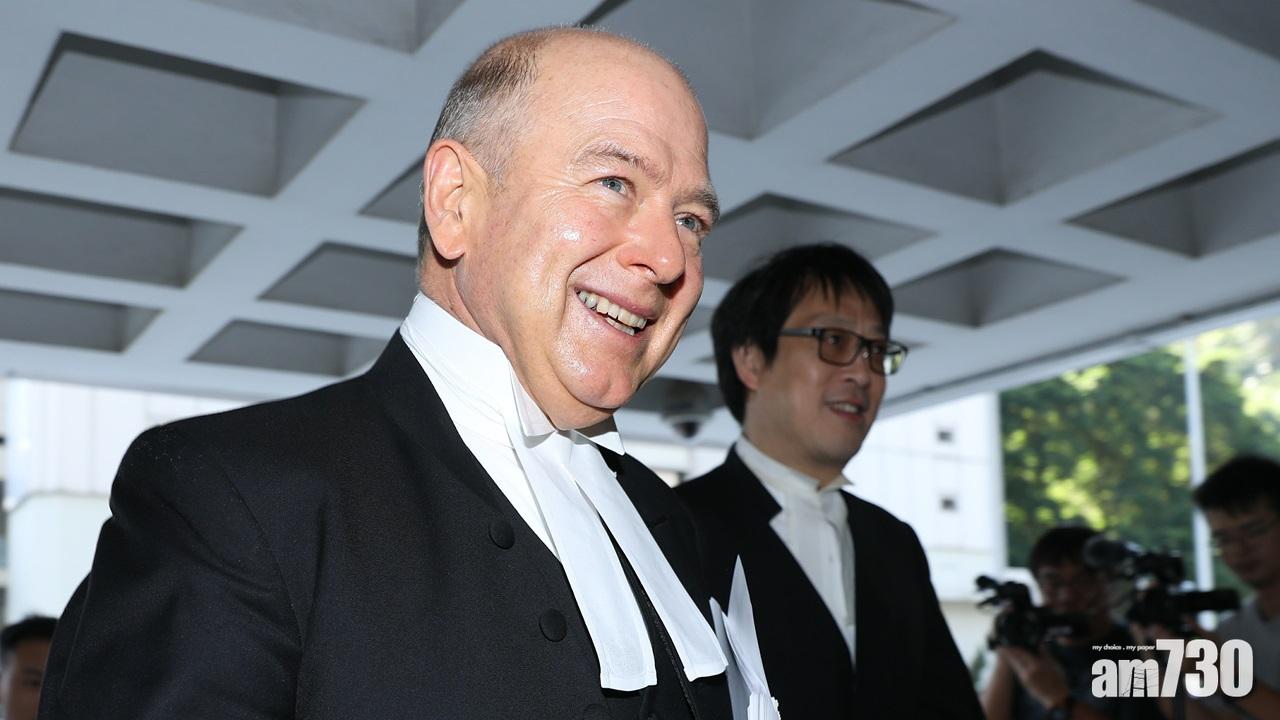 主控官英國御用大律師David Perry
(陳奕釗攝)