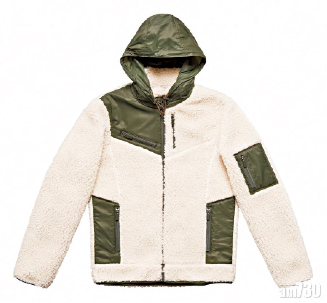 Green White Outdoor Jacket $999