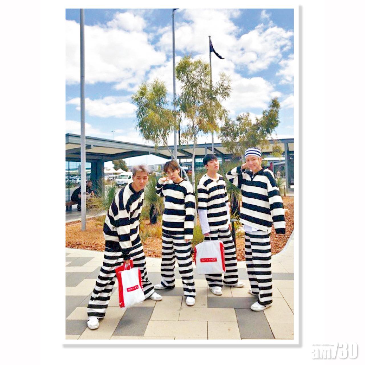 他們身穿黑白間犯人裝,到底在澳洲發生了甚麼事?