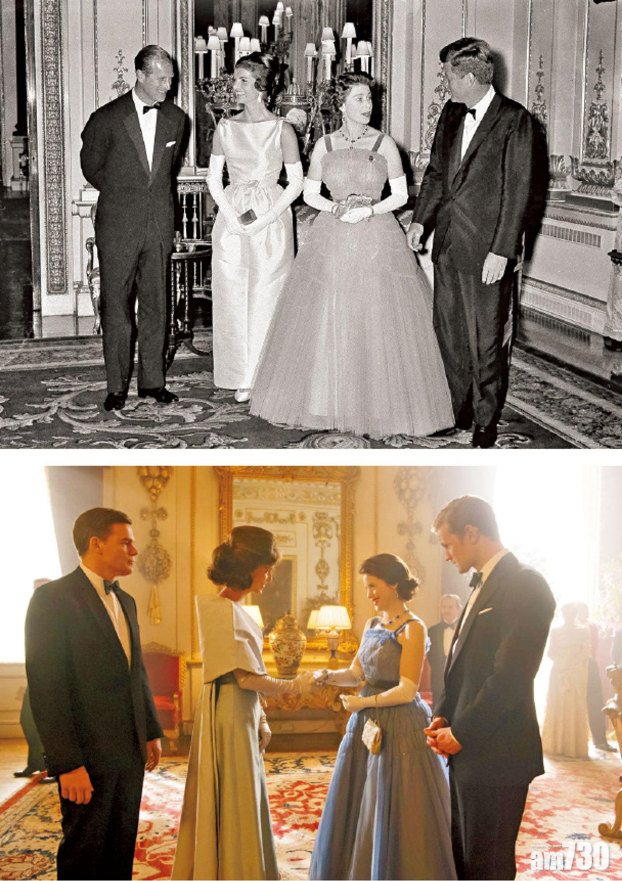 重現美國總統JFK與第一夫人到訪的一幕,真嘅一樣,叫人讚嘆製作之認真嚴謹。