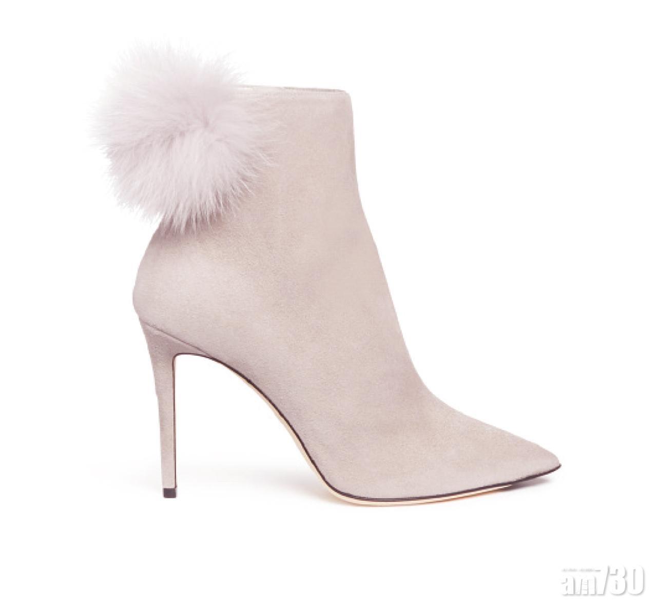 Jimmy Choo Pompoms Suede Ankle Boots $9,990