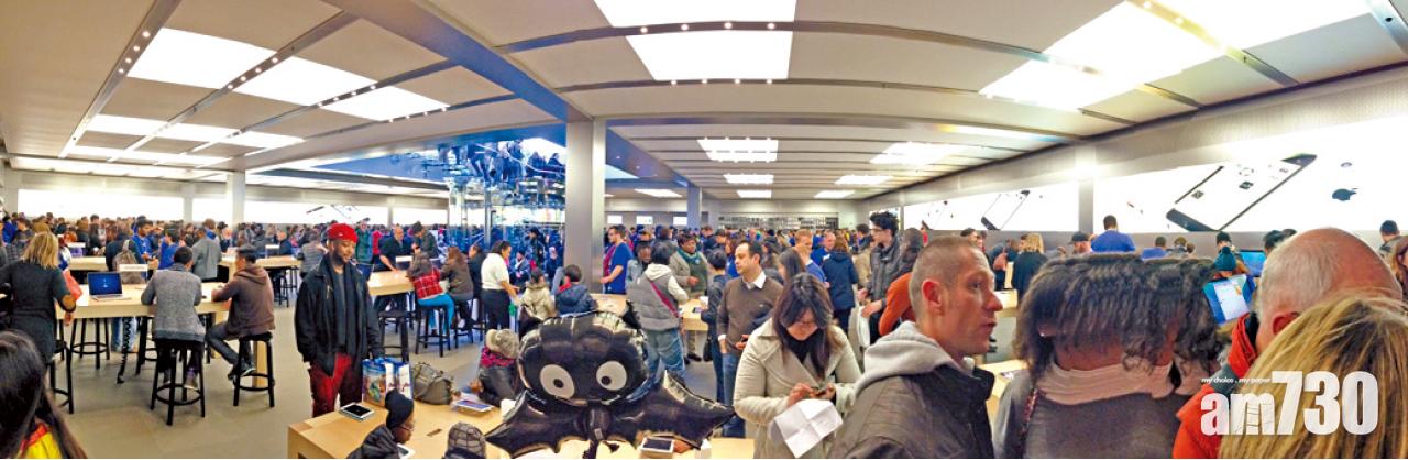 全球Apple Store的裝修,都依循紐約店的風格。