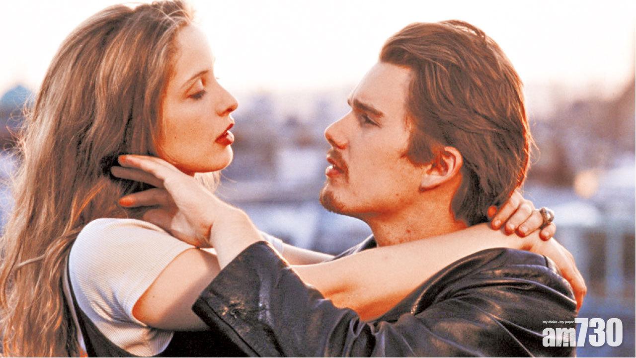 Jesse是Ethan Hawke,Celine是Julie Delpy,即《藍白紅三部曲:白》的女主角。