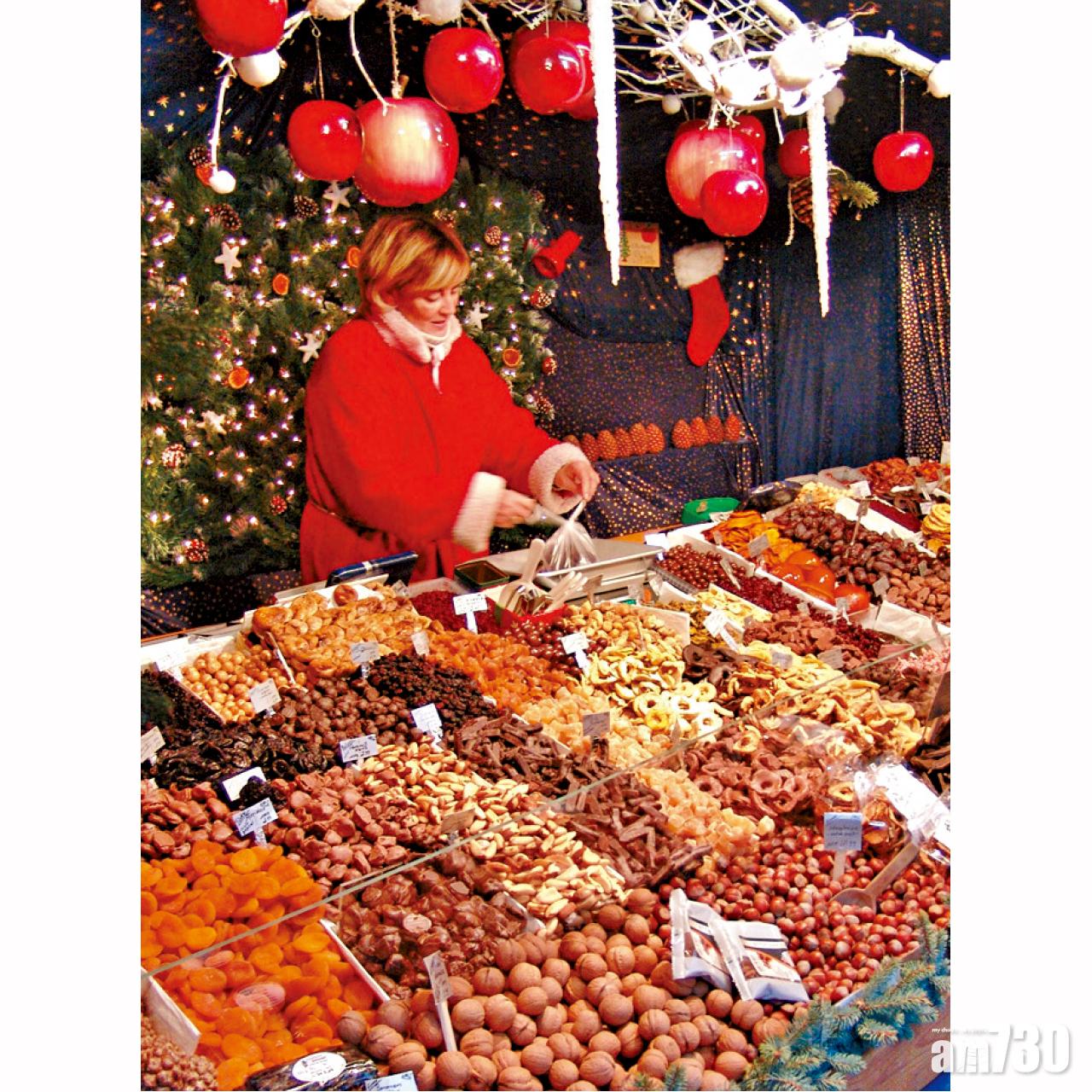 各式應節乾果。