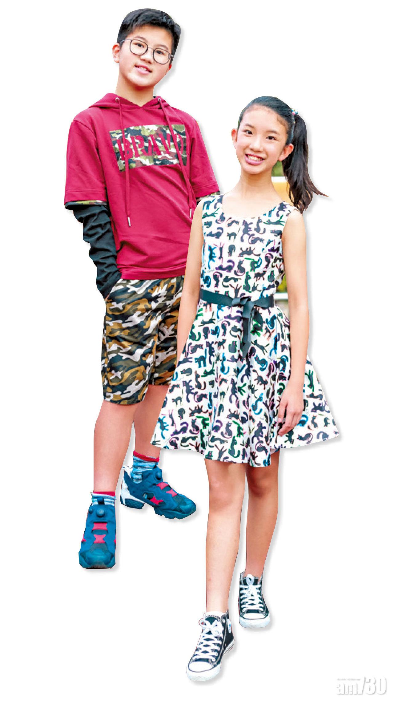 質料柔軟的衛衣,鬆身剪裁,是男孩的百搭單品。($420)
貓貓印花連身裙,配一件Cardigan小外套或淨色bomber,作為聖誕派對的戰衣,應節又搶鏡。($528)