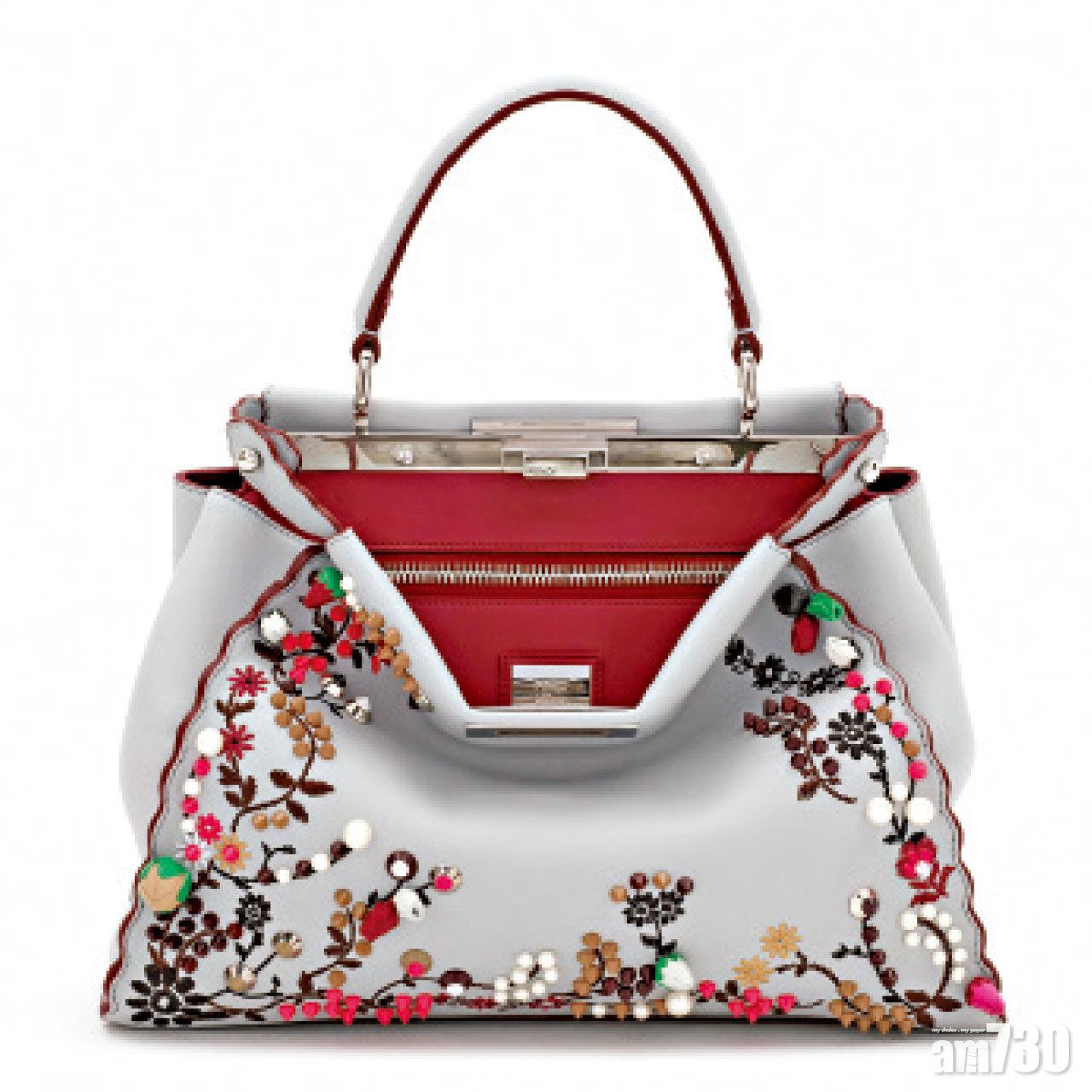 Fendi Embroidery Peekaboo Bag $42,500