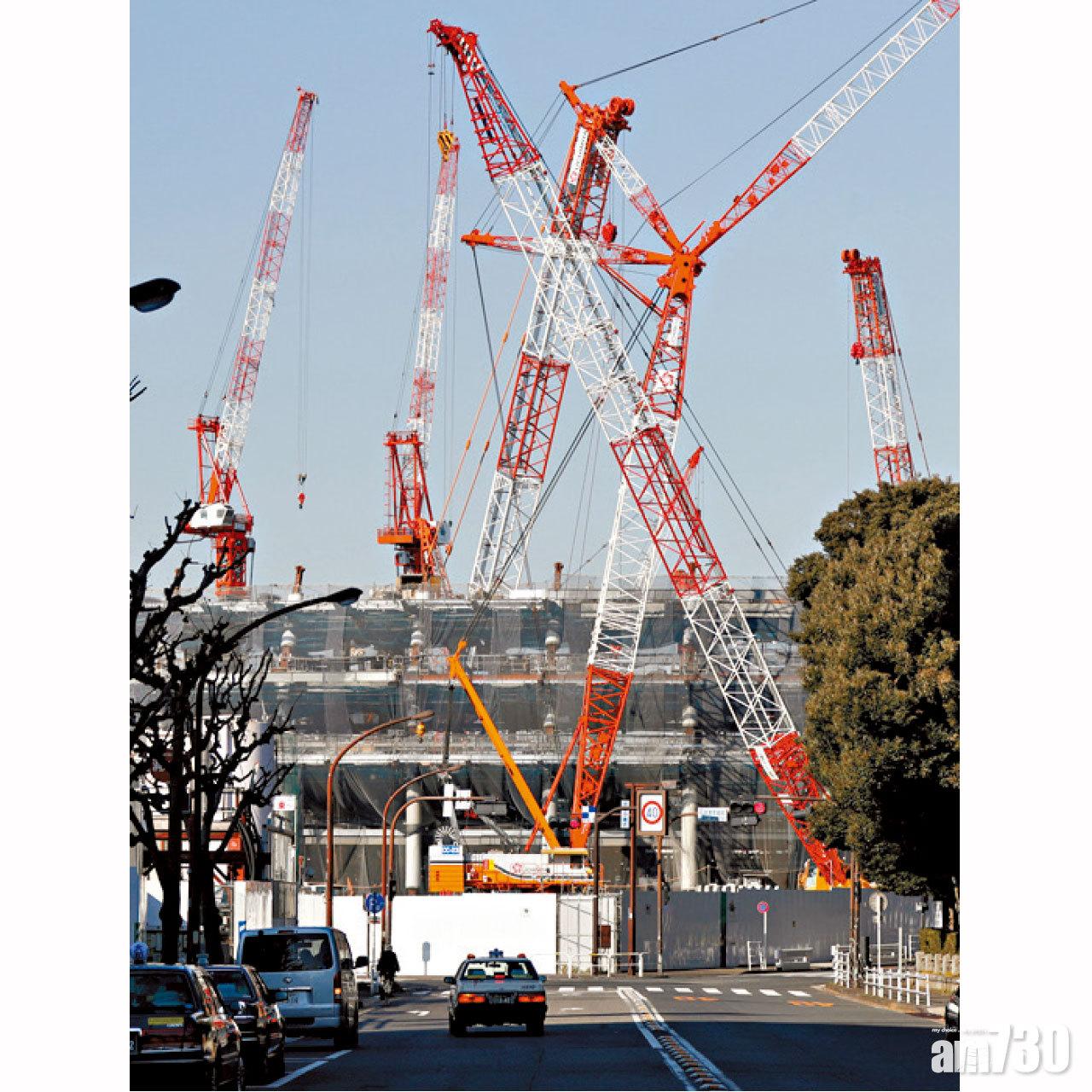 東京奧運各項建設正進行得如火如荼。