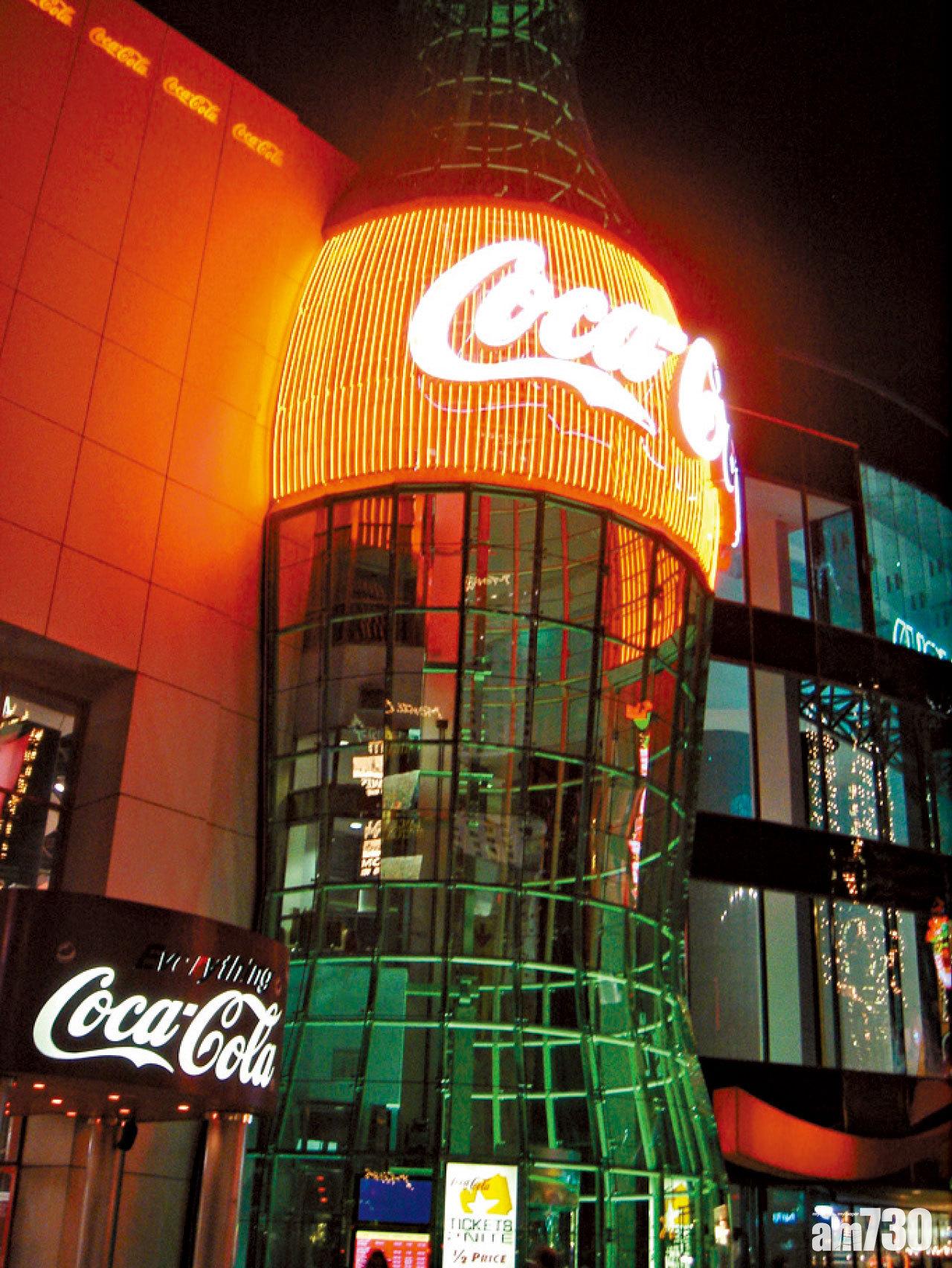 可口可樂、M&M's等大型旗艦店,的確與別不同。