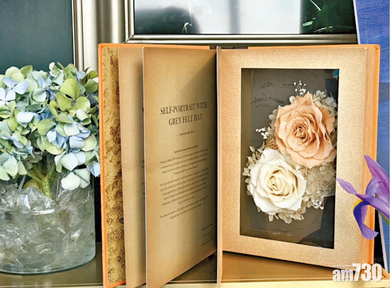 永生花存放於盒中,送給心愛的人,直到永遠。