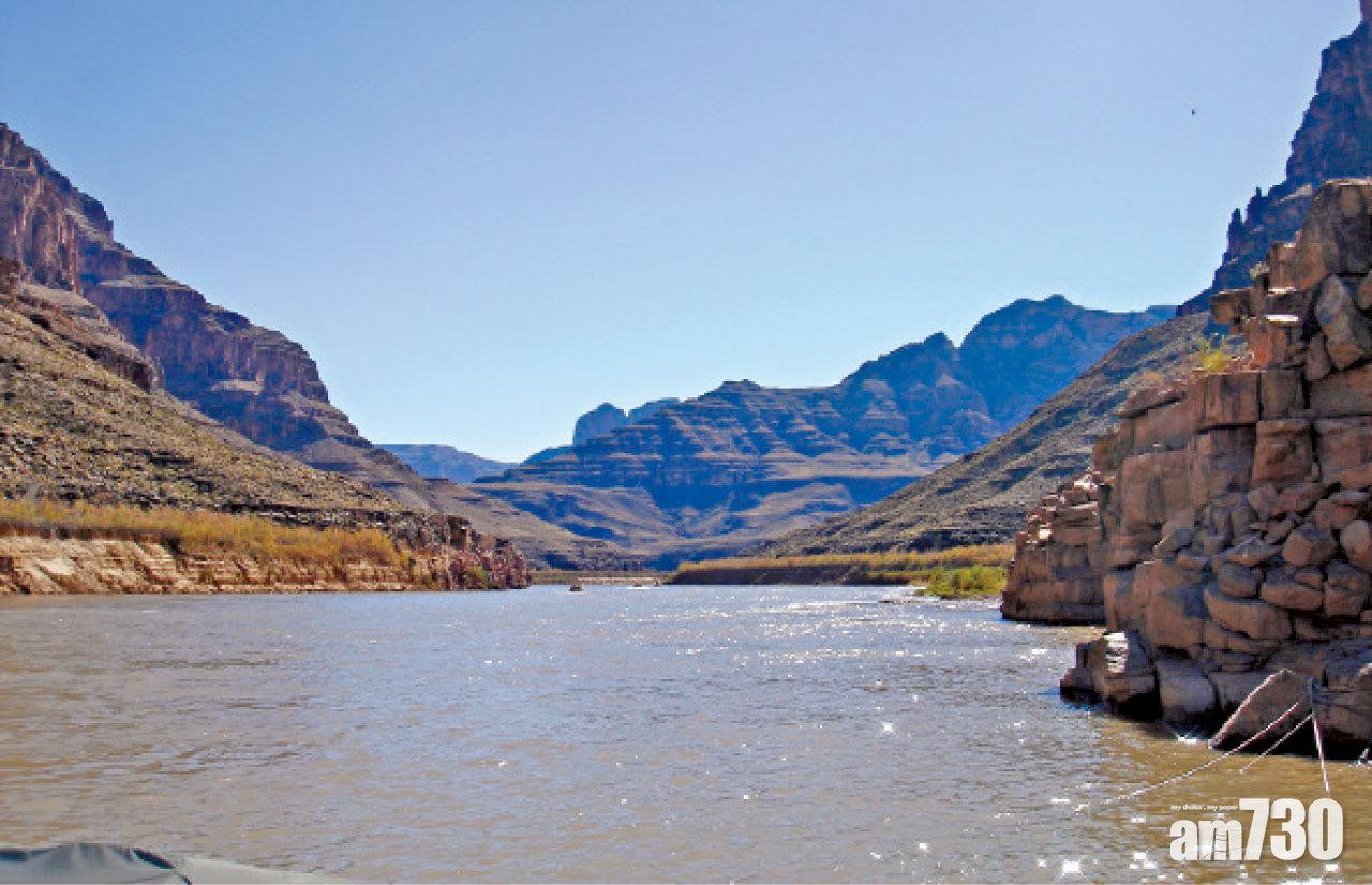 大峽谷奇觀因科羅拉多河的長期沖刷所形成。