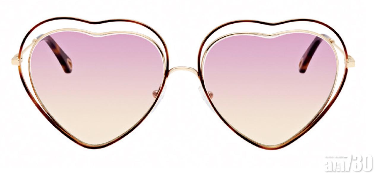 Chloé POPPY LOVE心型太陽眼鏡$3,500